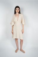 PEONIA LATTE DRESS