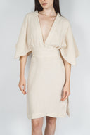 PEONIA LATTE DRESS