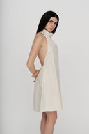 AMBER DRESS IVORY
