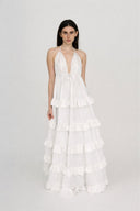 PIA DRESS WHITE