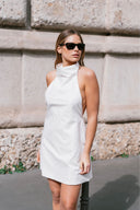AMBER DRESS IVORY