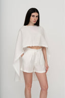 ALICE CAPE WHITE