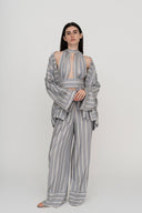 CAPRI KIMONO STRIPED