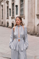 ROSE TOP STRIPED