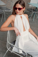 ROSE TOP WHITE
