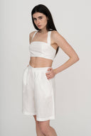 KELLY SHORTS WHITE