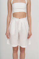 KELLY SHORTS WHITE