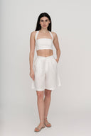 KELLY SHORTS WHITE